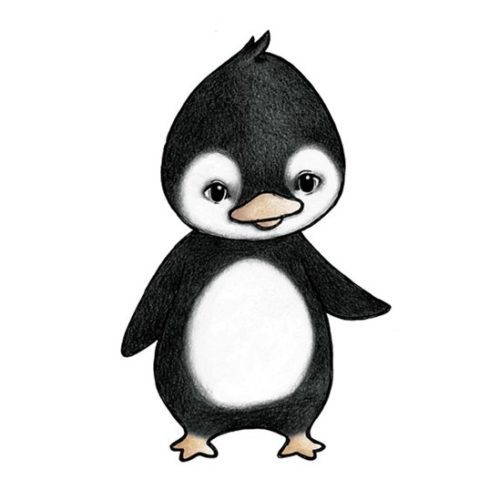 Wall Stickers Australia - Removable Penguin Sticker