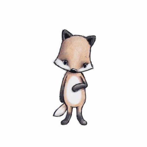 Wall Stickers Australia - Animal Sticker Fox