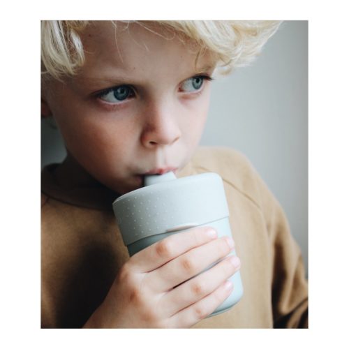 silicone sippy cup lid dumbo grey