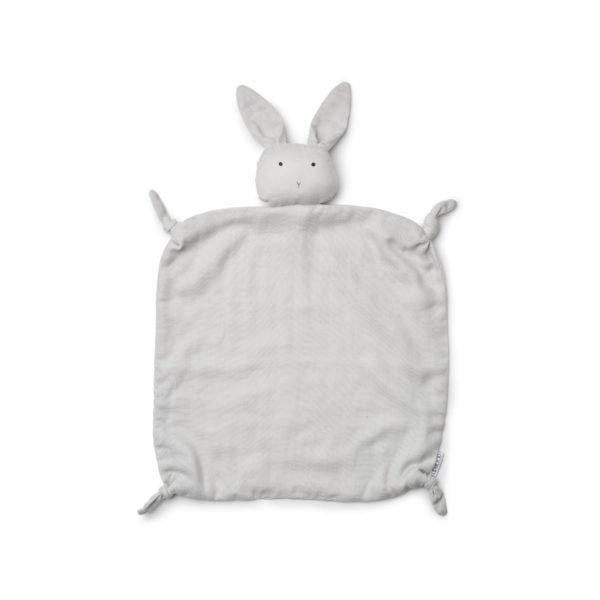 Grey Rabbit Baby Comforter